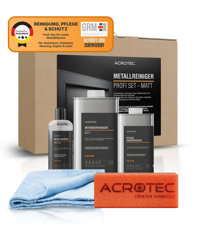 Metallreiniger und -Pflege Sets