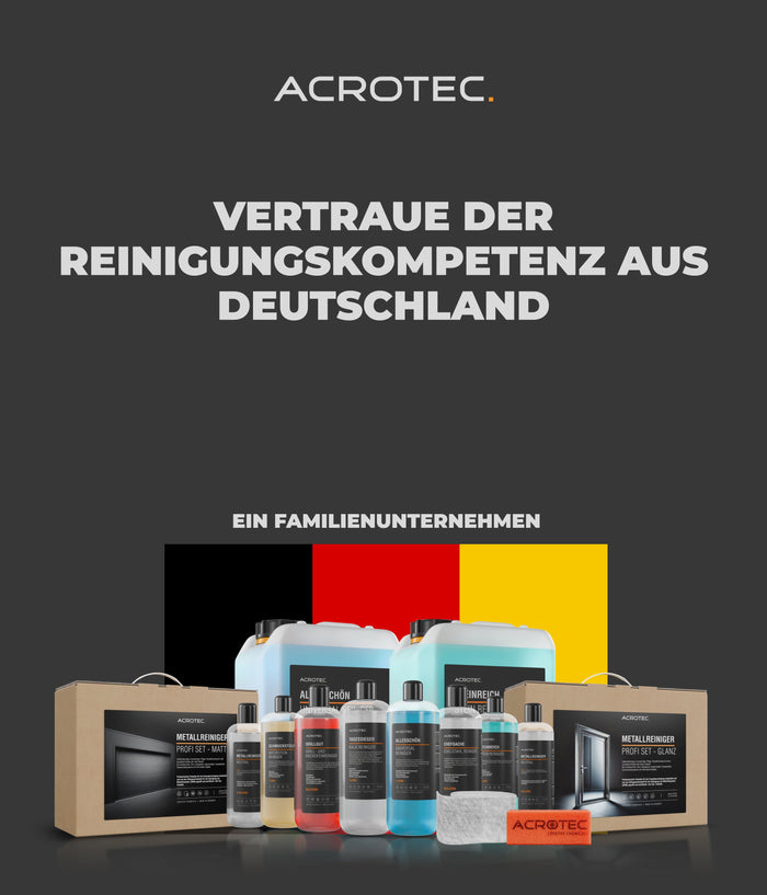 REINIGUNGSPRODUKTE FÜR HAUS & GARTEN VON ACROTEC